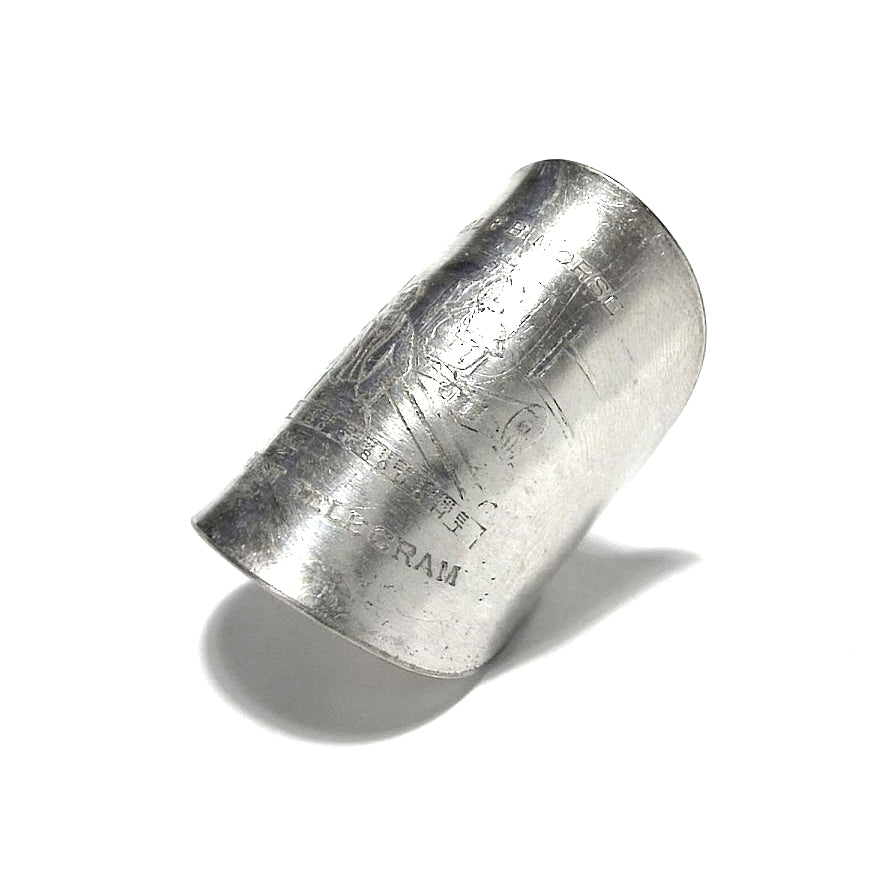 「つぼ」 Spoon Ring　No.7021　17号