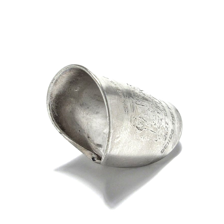 「つぼ」 Spoon Ring　No.7021　17号