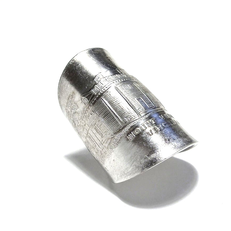 「つぼ」 Spoon Ring　No.7022　19号