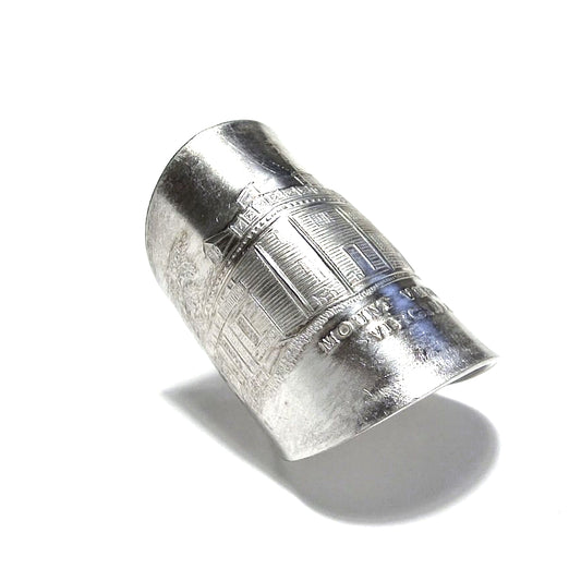 「つぼ」 Spoon Ring　No.7022　19号