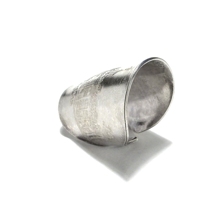 「つぼ」 Spoon Ring　No.7022　19号