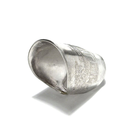 「つぼ」 Spoon Ring　No.7022　19号