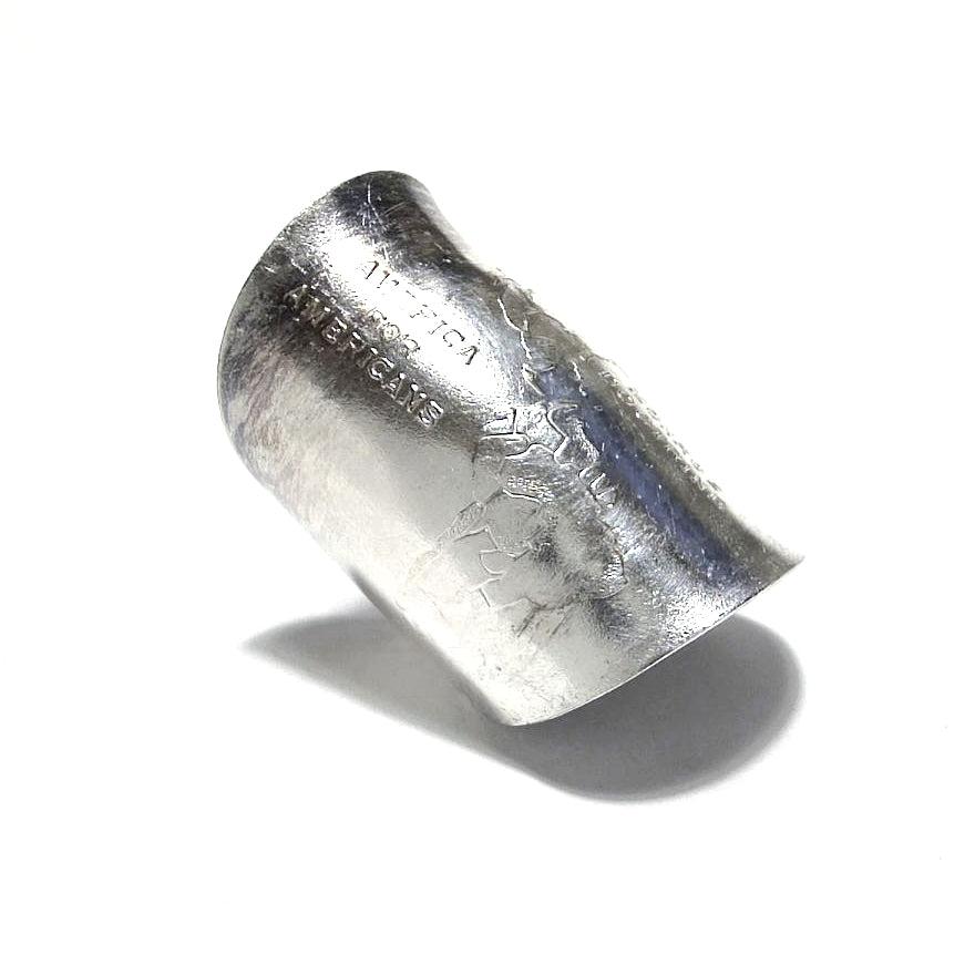 「つぼ」 Spoon Ring　No.7023　19号