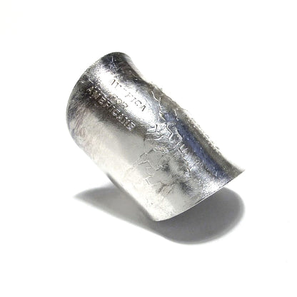 「つぼ」 Spoon Ring　No.7023　19号