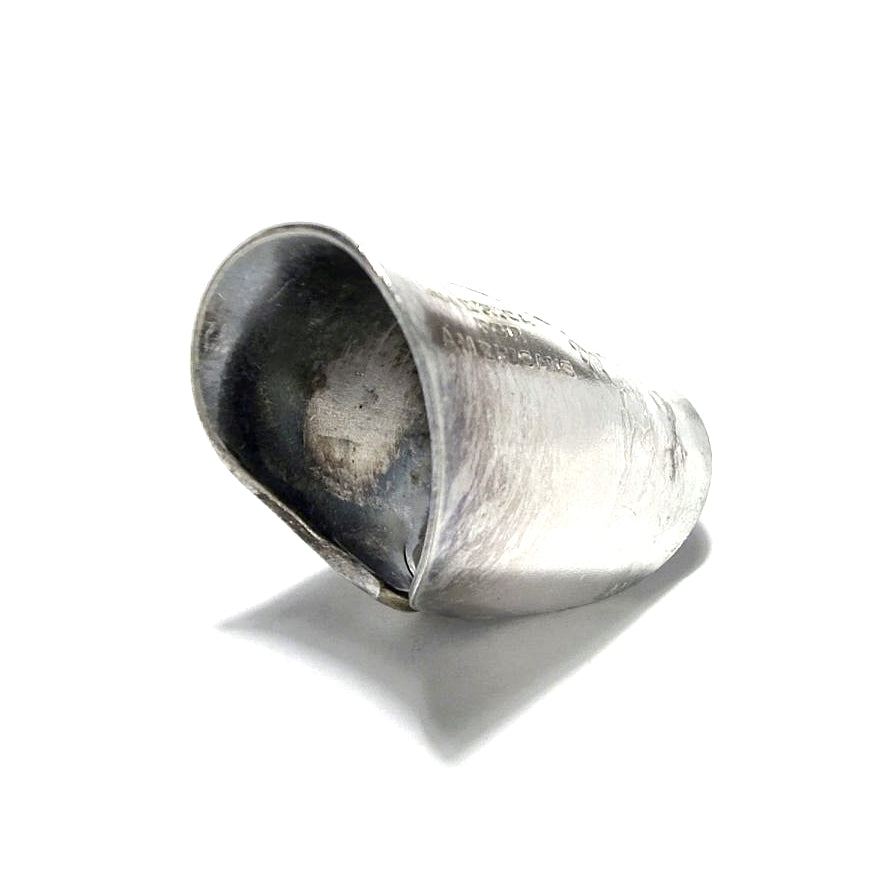 「つぼ」 Spoon Ring　No.7023　19号
