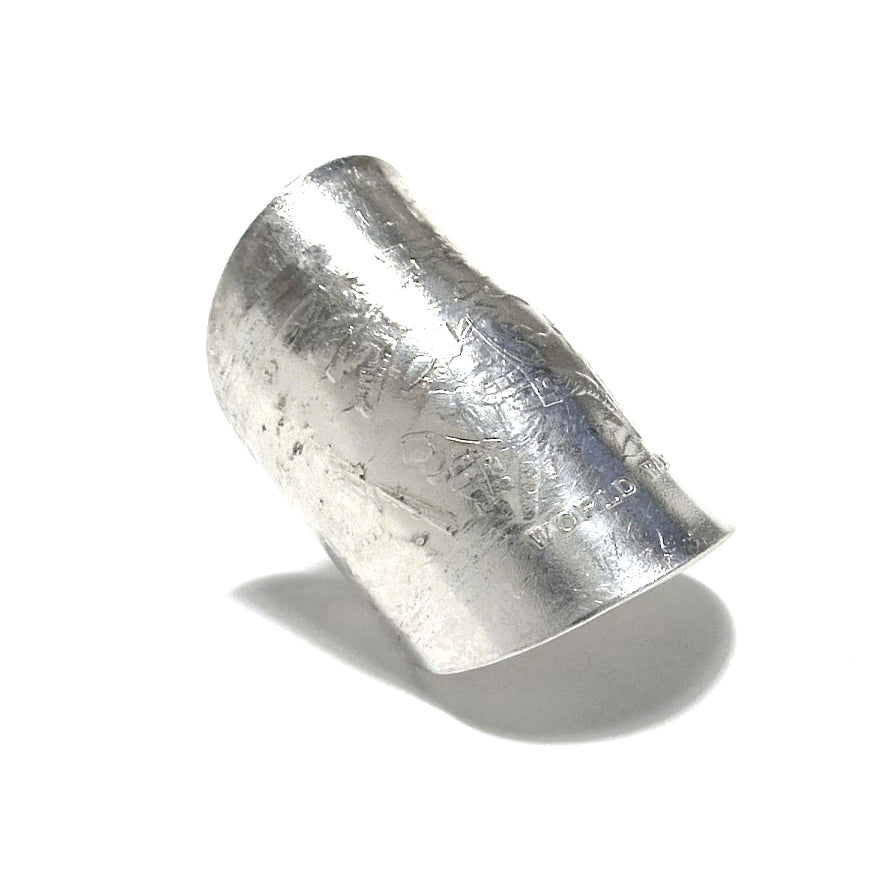 「つぼ」 Spoon Ring　No.7024　22号