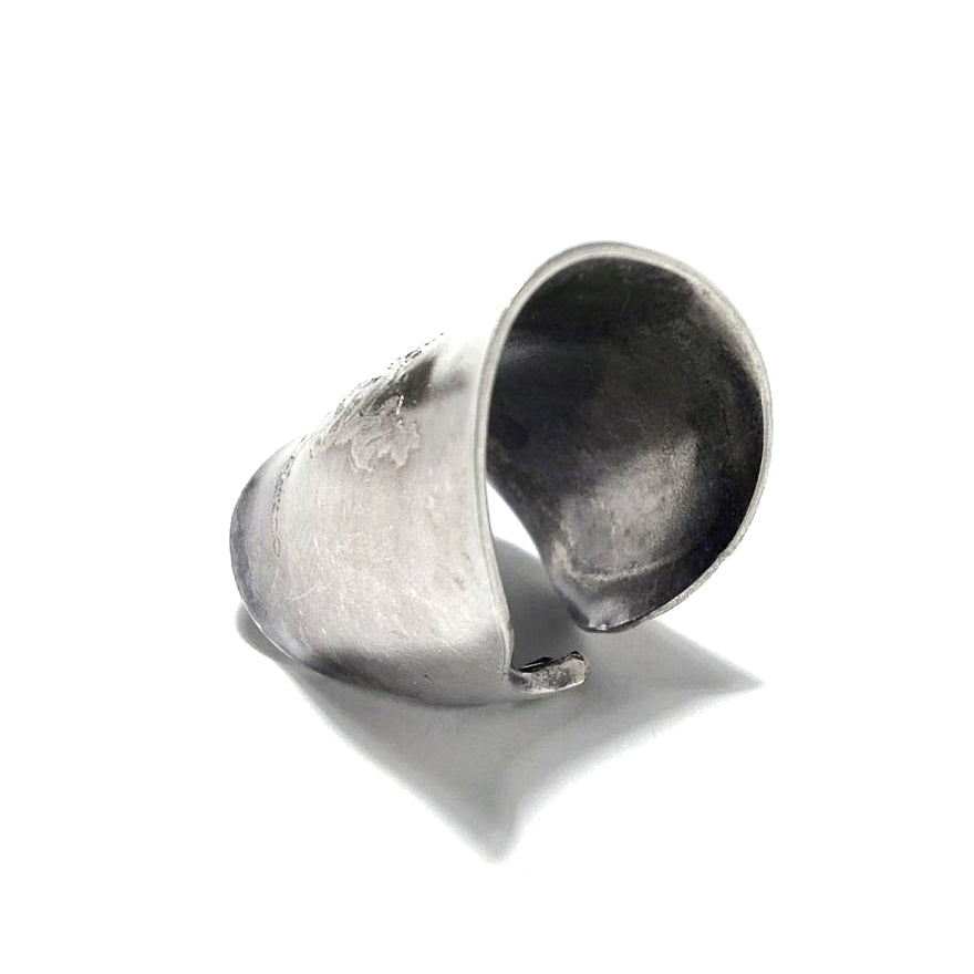 「つぼ」 Spoon Ring　No.7025　22号