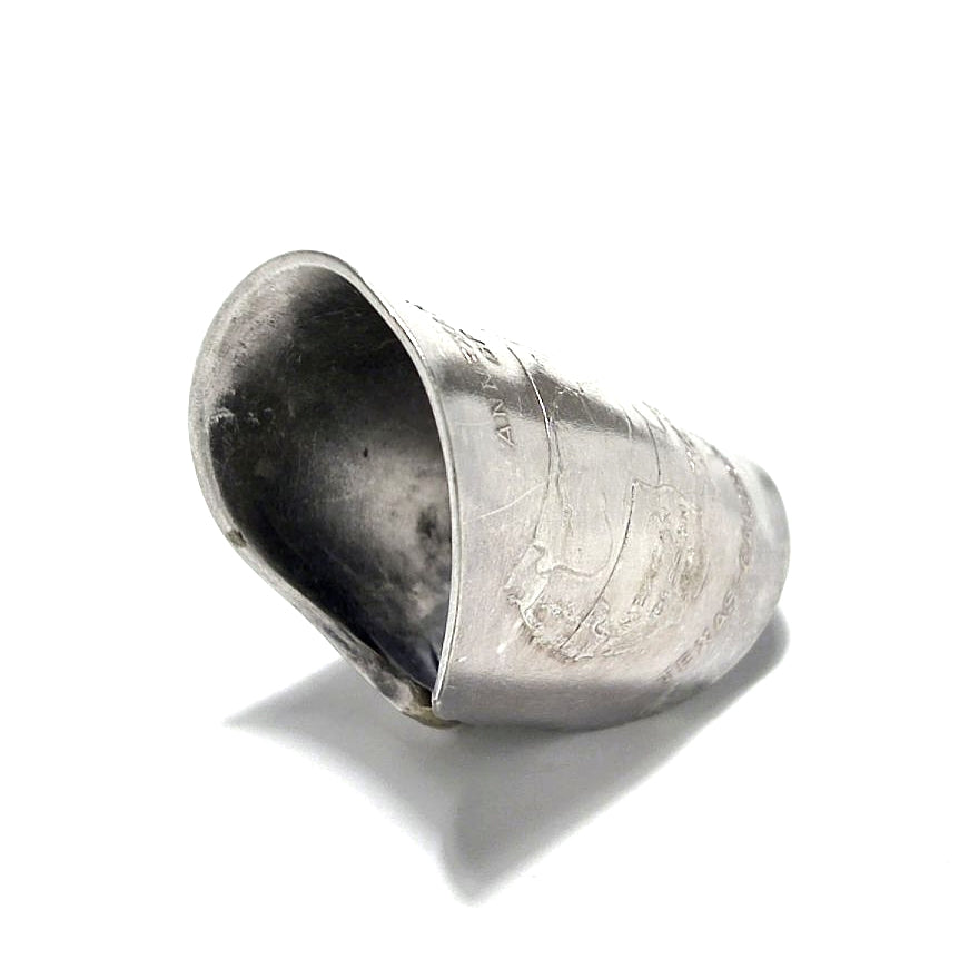 「つぼ」 Spoon Ring　No.7025　22号
