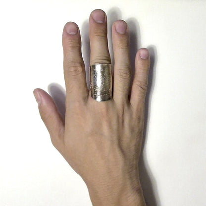 「つぼ」 Spoon Ring　No.7025　22号