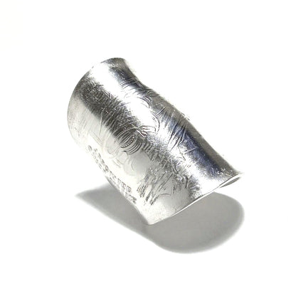 「つぼ」 Spoon Ring　No.7026　18号