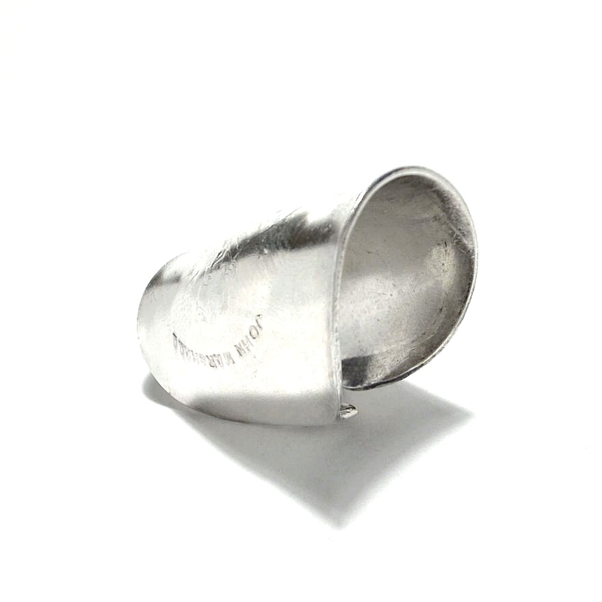 「つぼ」 Spoon Ring　No.7026　18号