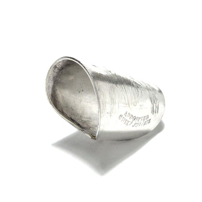 「つぼ」 Spoon Ring　No.7026　18号