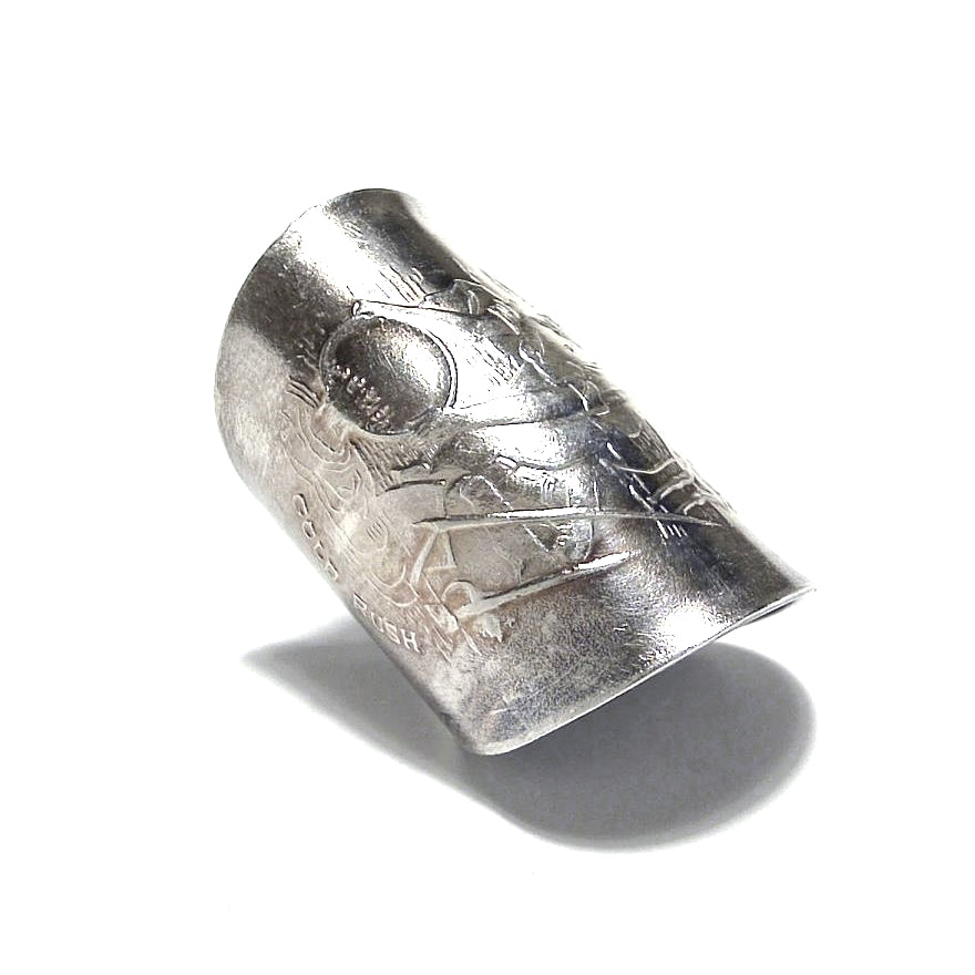 「つぼ」 Spoon Ring　No.7027　19号
