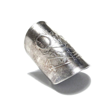 「つぼ」 Spoon Ring　No.7027　19号