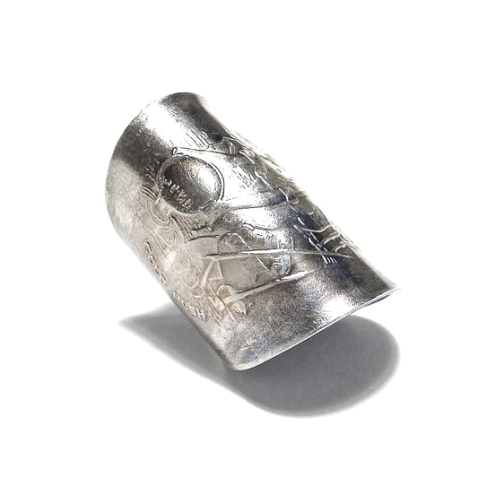 「つぼ」 Spoon Ring　No.7027　19号