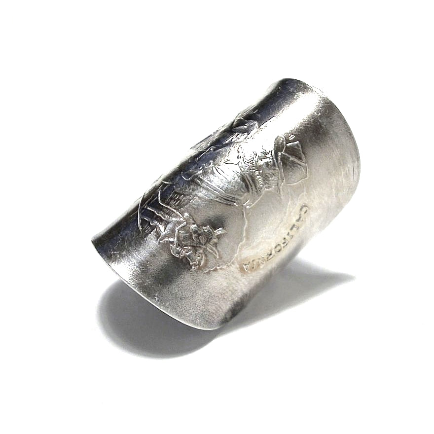 「つぼ」 Spoon Ring　No.7027　19号