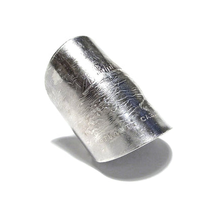 「つぼ」 Spoon Ring　No.7028　23号
