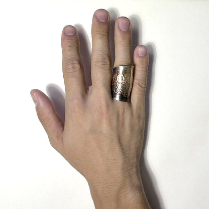 「つぼ」 Spoon Ring　No.7030　18号