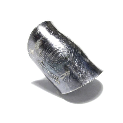 「つぼ」 Spoon Ring　No.7031　22号