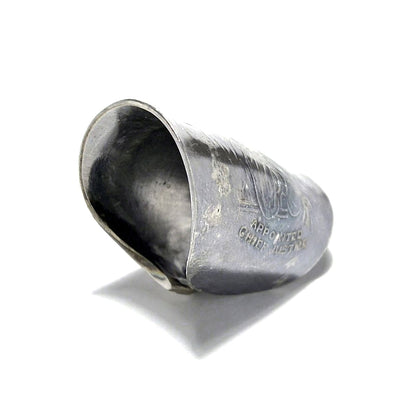 「つぼ」 Spoon Ring　No.7031　22号