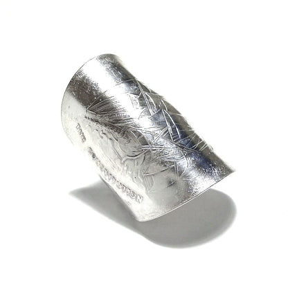 「つぼ」 Spoon Ring　No.7032　18号
