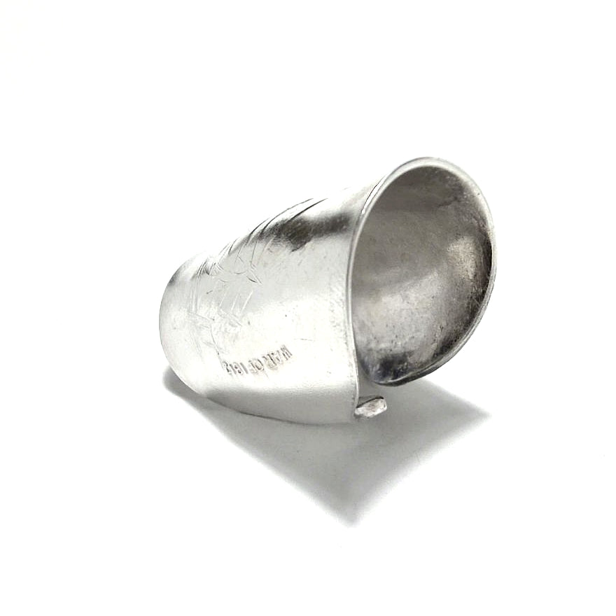 「つぼ」 Spoon Ring　No.7032　18号