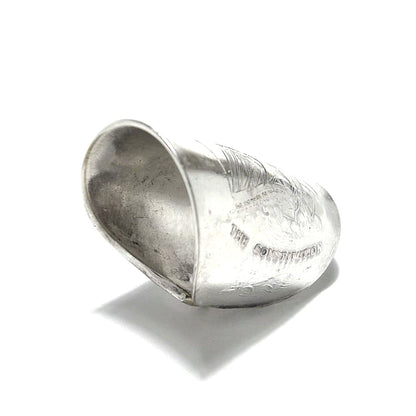 「つぼ」 Spoon Ring　No.7032　18号