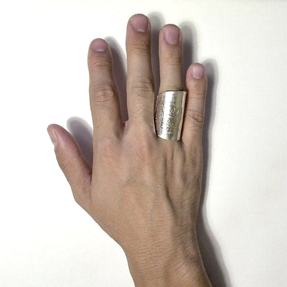 「つぼ」 Spoon Ring　No.7032　18号