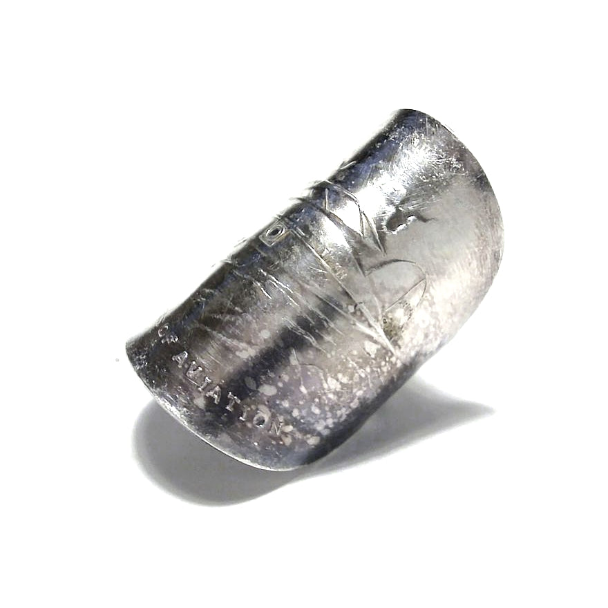 「つぼ」 Spoon Ring　No.7033　19号
