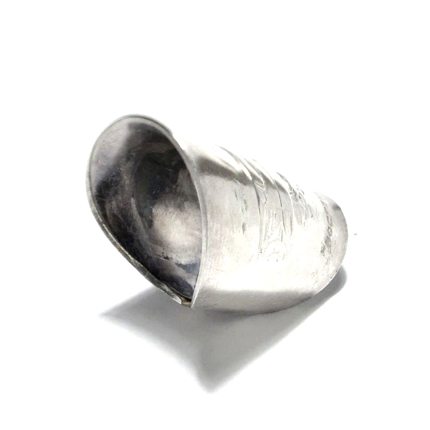 「つぼ」 Spoon Ring　No.7033　19号