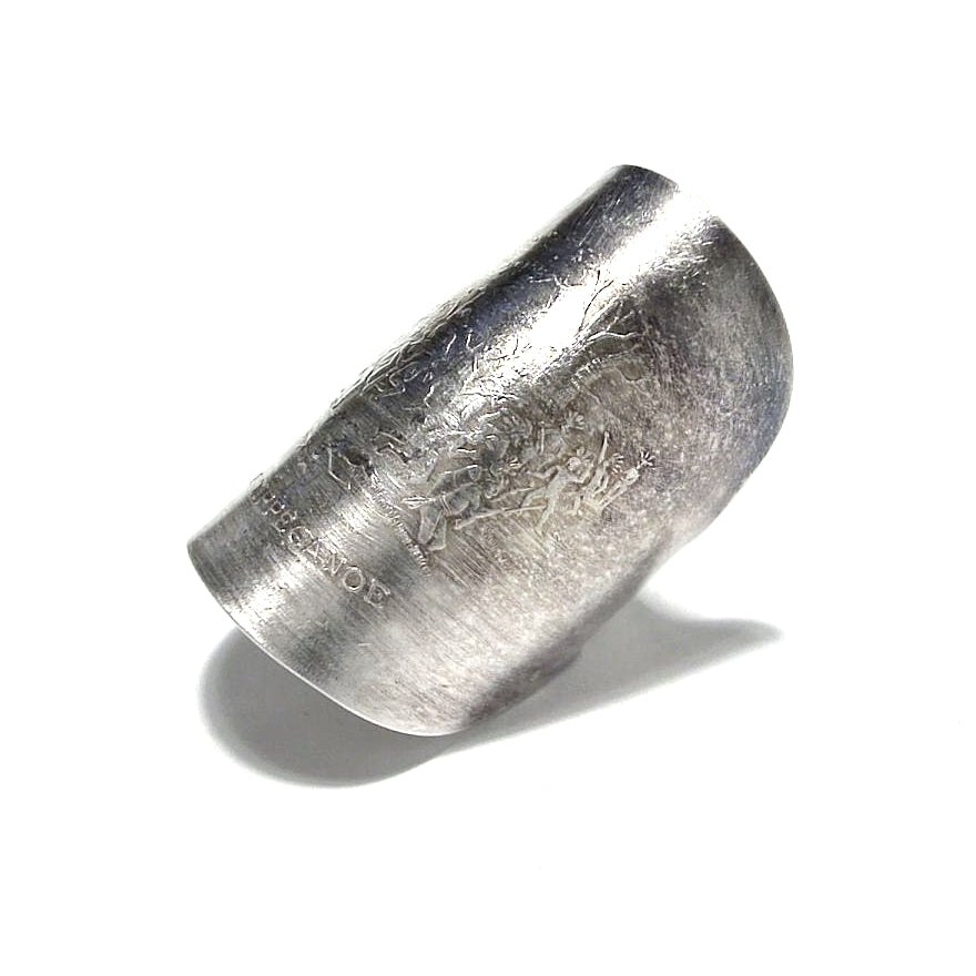 「つぼ」 Spoon Ring　No.7034　20号