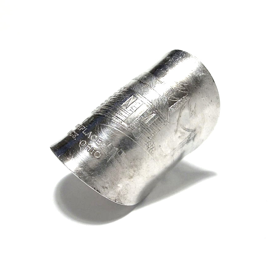 「つぼ」 Spoon Ring　No.7035　18号