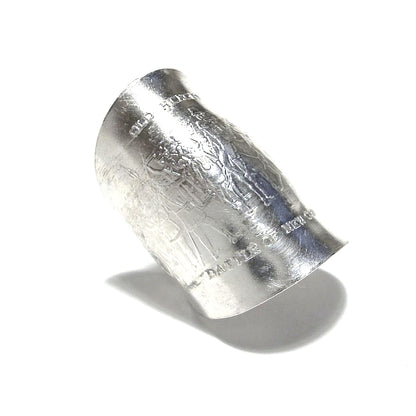 「つぼ」 Spoon Ring　No.7036　20号