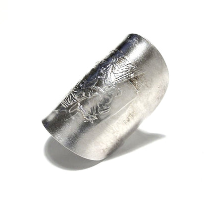 「つぼ」 Spoon Ring　No.7037　20号