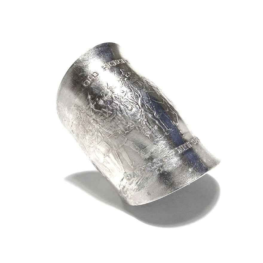 「つぼ」 Spoon Ring　No.7038　21号