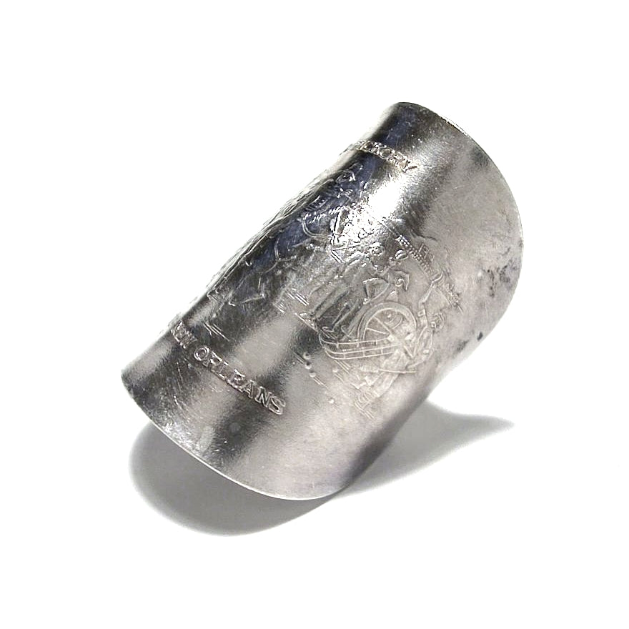 「つぼ」 Spoon Ring　No.7038　21号