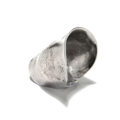 「つぼ」 Spoon Ring　No.7038　21号