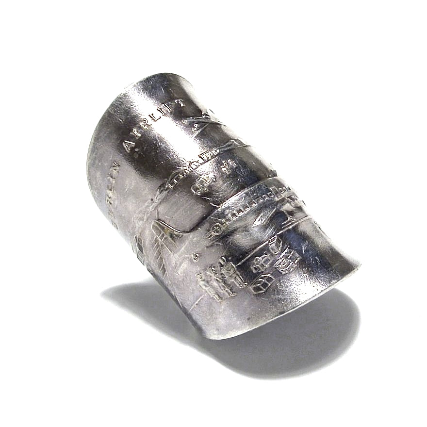 「つぼ」 Spoon Ring　No.7039　20号