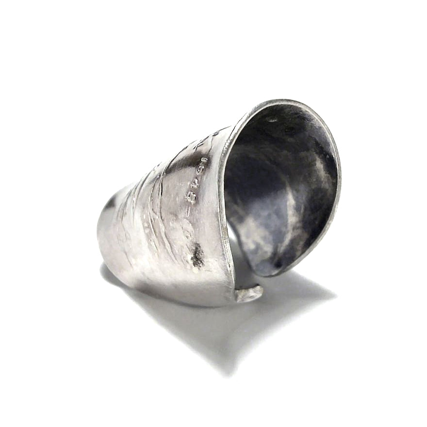 「つぼ」 Spoon Ring　No.7039　20号