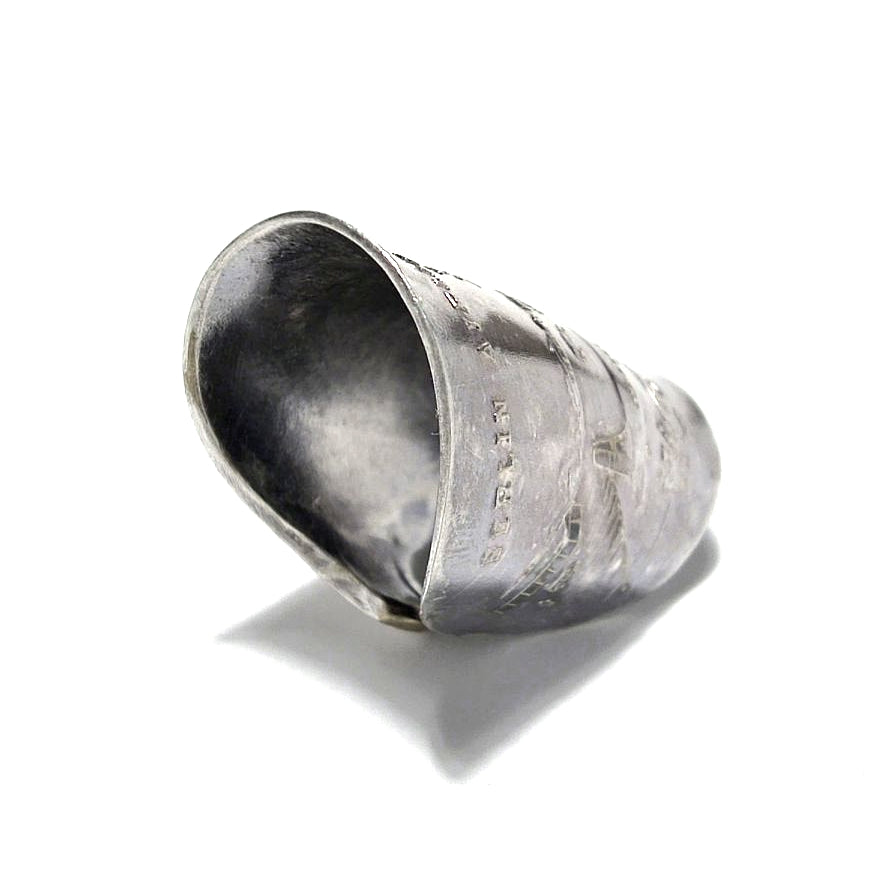 「つぼ」 Spoon Ring　No.7039　20号