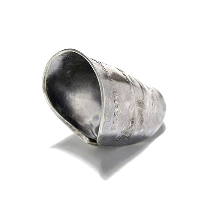 「つぼ」 Spoon Ring　No.7039　20号