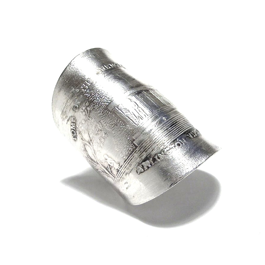 「つぼ」 Spoon Ring　No.7040　22号
