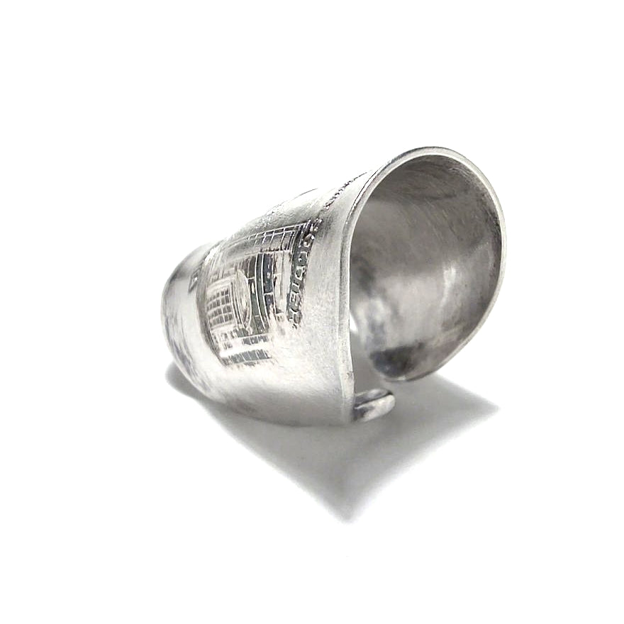 「つぼ」 Spoon Ring　No.7040　22号