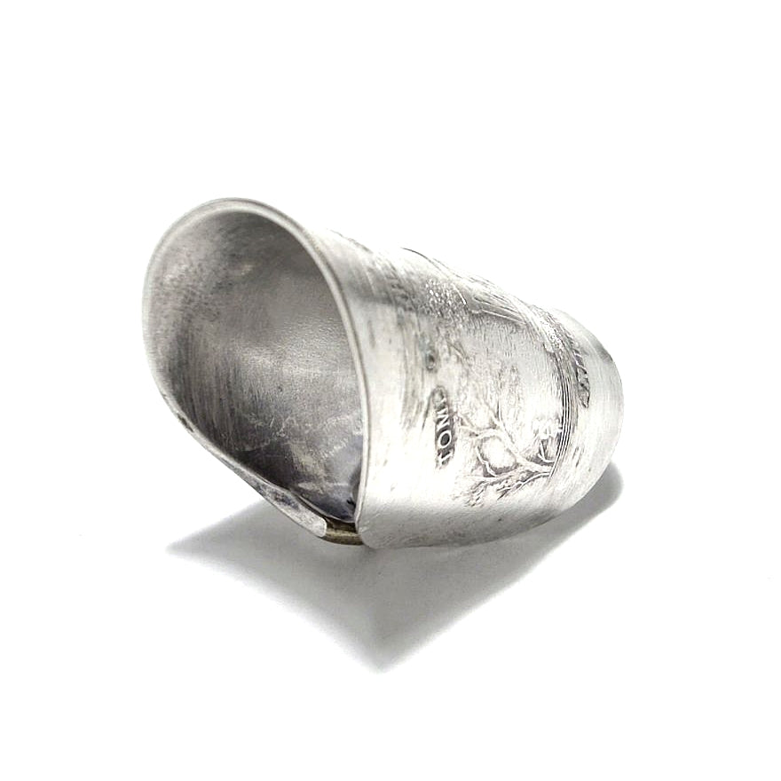 「つぼ」 Spoon Ring　No.7040　22号