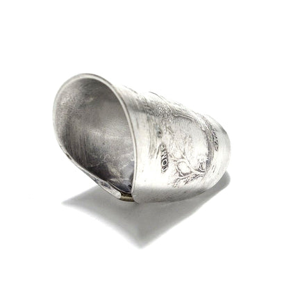 「つぼ」 Spoon Ring　No.7040　22号