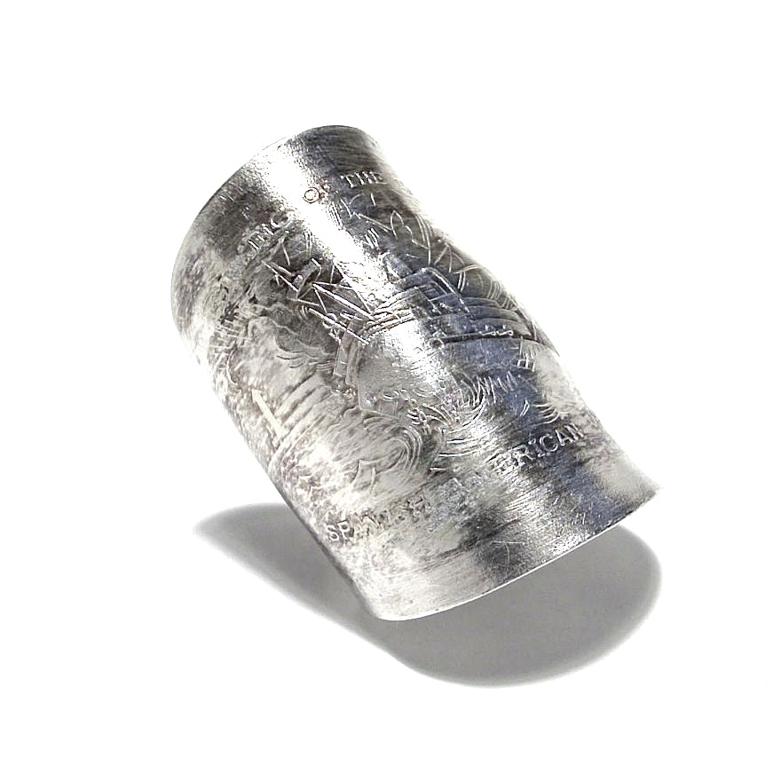 「つぼ」 Spoon Ring　No.7041　22号