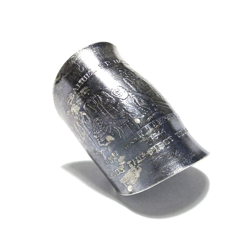 「つぼ」 Spoon Ring　No.7042　20号