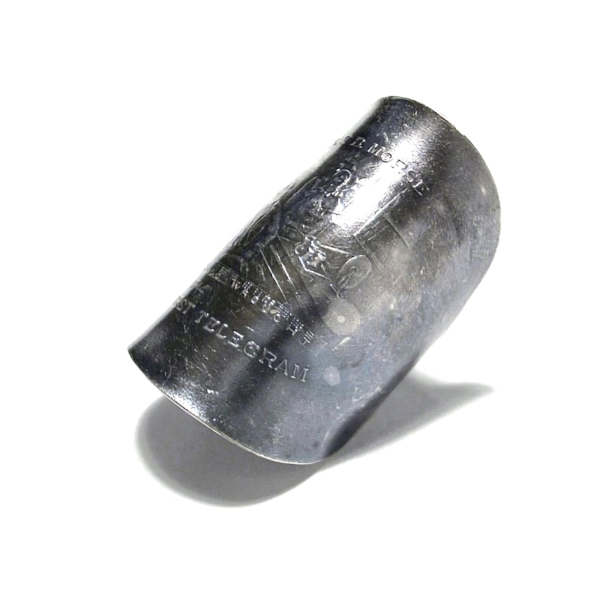「つぼ」 Spoon Ring　No.7042　20号