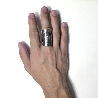「つぼ」 Spoon Ring　No.7042　20号