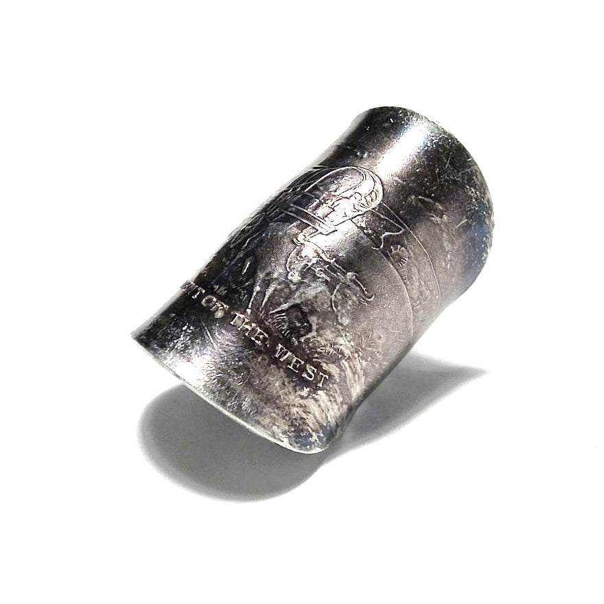 「つぼ」 Spoon Ring　No.7043　18号